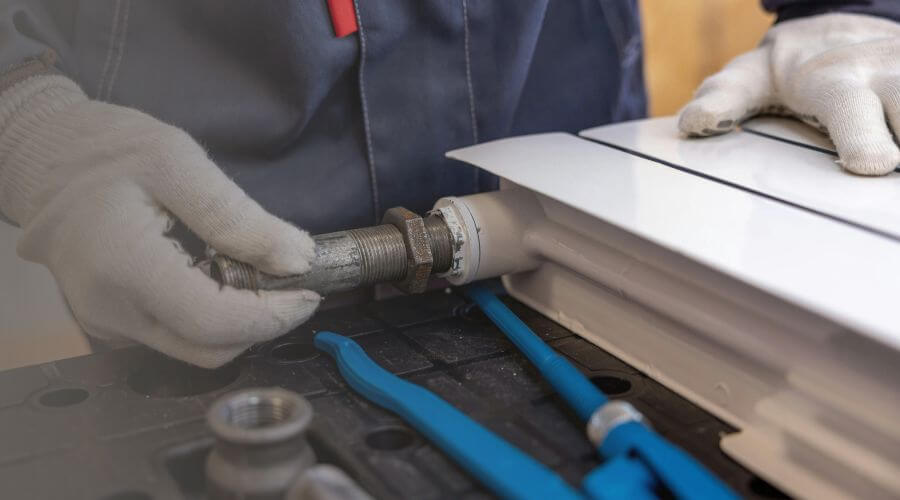 Professional water heater repair services in Ludell, KS